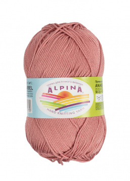 Пряжа Альпина Anabel цв.028 гр.розовый Alpina 987992302, цена 2 299 руб. - интернет-магазин Мадам Брошкина