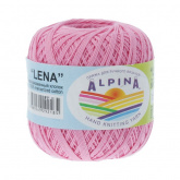 Пряжа Альпина Lena цв.25 розовый Alpina 23627266402
