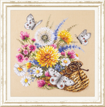 Луговые цветы Чудесная Игла 40-81, цена 597 руб. - интернет-магазин Мадам Брошкина