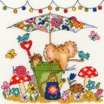 Мышка в саду Bothy Threads XSW8, цена 2 643 руб. - интернет-магазин Мадам Брошкина