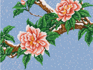 Цветы под снегом Конёк 7805, цена 342 руб. - интернет-магазин Мадам Брошкина