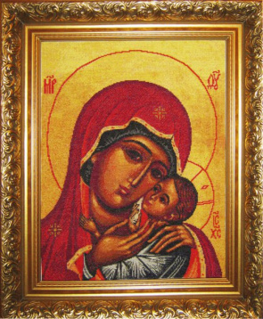 Богородица Касперовская Юнона 0203, цена 1 982 руб. - интернет-магазин Мадам Брошкина