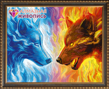 Две стихии Алмазная живопись АЖ.3023, цена 2 001 руб. - интернет-магазин Мадам Брошкина