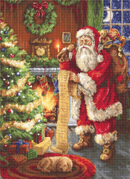 Дед Мороз Luca-s G578, цена 1 637 руб. - интернет-магазин Мадам Брошкина