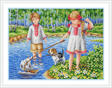 Игры на реке М.П. Студия СК-025, цена 364 руб. - интернет-магазин Мадам Брошкина