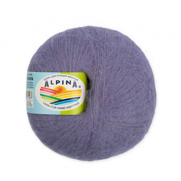Пряжа Альпина Meghan цв.06 св.фиолетовый Alpina 68141547064, цена 4 629 руб. - интернет-магазин Мадам Брошкина