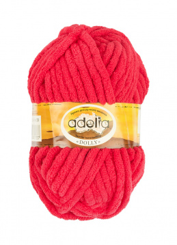 Пряжа Аделия Dolly цв.09 красный Adelia 9233814102, цена 2 895 руб. - интернет-магазин Мадам Брошкина