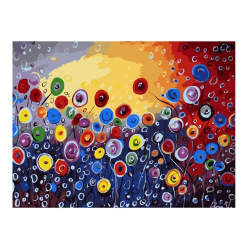 Цветочная Абстракция Molly GX7346, цена 1 231 руб. - интернет-магазин Мадам Брошкина