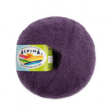 Пряжа Альпина Meghan цв.07 фиолетовый Alpina 68141547444, цена 4 629 руб. - интернет-магазин Мадам Брошкина