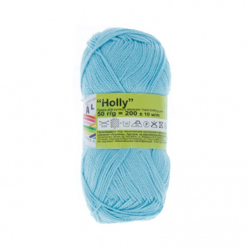 Пряжа Альпина Holly цв.122 голубой Alpina 10229632292, цена 2 188 руб. - интернет-магазин Мадам Брошкина