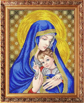 Богородица с младенцем Славяночка ААМА-3001, цена 357 руб. - интернет-магазин Мадам Брошкина