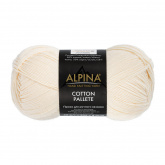 Пряжа Альпина Cotton Pallete цв.05 молочный Alpina 92603479294