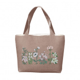 сумки "Handbag White Flowers" (Белые цветы), 42 х 27 х 9 см Le Bonheur des Dames 8018