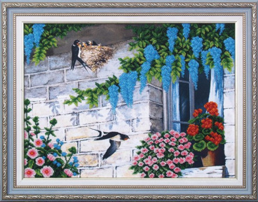Ласточкино гнездо Магия Канвы Б-068, цена 2 554 руб. - интернет-магазин Мадам Брошкина