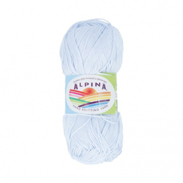 Пряжа Альпина Xenia цв.137 бл.голубой Alpina 7652246082, цена 2 577 руб. - интернет-магазин Мадам Брошкина
