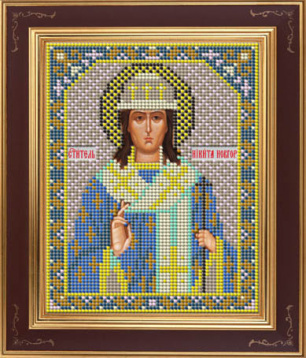 Святой Никита Galla Collection М253, цена 1 092 руб. - интернет-магазин Мадам Брошкина