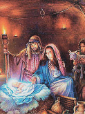 Рождение Иисуса Христа Цветной LMC024