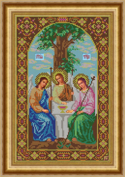 Святая Троица Galla Collection И049, цена 2 592 руб. - интернет-магазин Мадам Брошкина