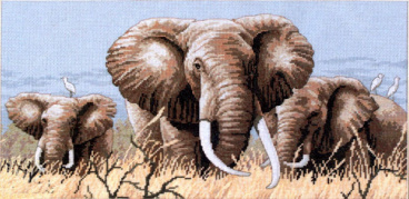 Африканские слоны Classic design 4365, цена 2 058 руб. - интернет-магазин Мадам Брошкина