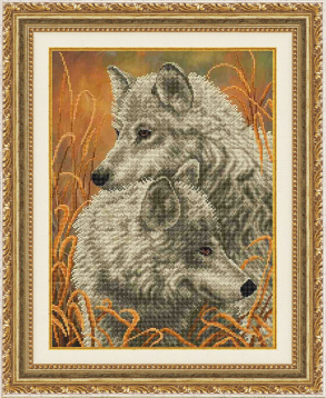 Белые волки Благовест К-3510, цена 363 руб. - интернет-магазин Мадам Брошкина