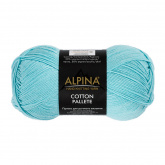 Пряжа Альпина Cotton Pallete цв.18 голубой Alpina 92603475544