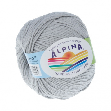 Пряжа Альпина Rene цв.231 св.серый Alpina 987965472, цена 2 769 руб. - интернет-магазин Мадам Брошкина