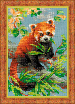 Красная панда Риолис 1627, цена 1 275 руб. - интернет-магазин Мадам Брошкина
