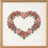 Сердце из красных роз Oehlenschlager 73-65177