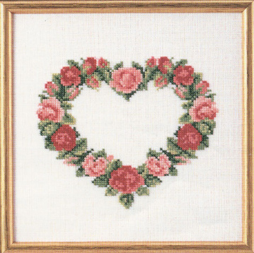 Сердце из красных роз Oehlenschlager 73-65177, цена 1 227 руб. - интернет-магазин Мадам Брошкина