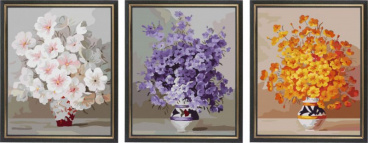 Цветы в вазах Колор кит P080, цена 2 419 руб. - интернет-магазин Мадам Брошкина
