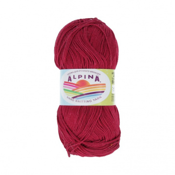 Пряжа Альпина Xenia цв.178 бордовый Alpina 7652333162, цена 2 577 руб. - интернет-магазин Мадам Брошкина