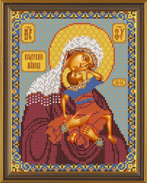 Богородица "Взыграние младенца" Nova Sloboda С9042, цена 1 117 руб. - интернет-магазин Мадам Брошкина