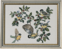 "Птицы и остролист", 29 х 39 см Eva Rosenstand 12-451