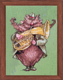 Музыкант из оркестра - Домовой гор Шотландии Nimue 165-H04 KV