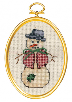 Франтовый снеговик Janlynn 021-1797, цена 682 руб. - интернет-магазин Мадам Брошкина
