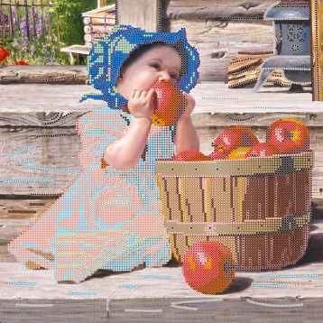 Первое яблочко Абрис Арт АВС-229, цена 493 руб. - интернет-магазин Мадам Брошкина
