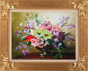 Полевые цветы Империя бисера ИБК-100, цена 466 руб. - интернет-магазин Мадам Брошкина