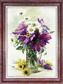 Полевые цветы Каролинка КЛ-4041, цена 217 руб. - интернет-магазин Мадам Брошкина