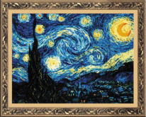 Ван Гог «Звездная ночь» Риолис 1088