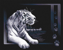 Белый тигр Panna J-0277