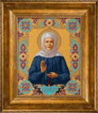 Икона Святой Блаженной Матроны Московской Чаривна Мить М-144