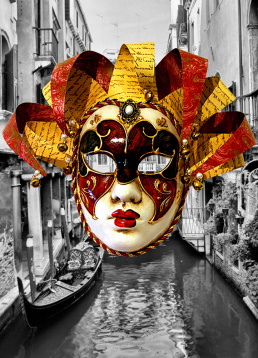 Венецианский карнавал Алмазное хобби Ah5358, цена 1 426 руб. - интернет-магазин Мадам Брошкина