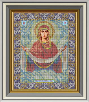 Покров божией матери Galla Collection И012, цена 2 593 руб. - интернет-магазин Мадам Брошкина