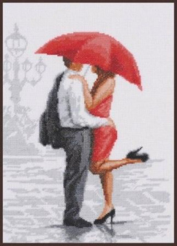 Красный зонтик Палитра 11.007, цена 837 руб. - интернет-магазин Мадам Брошкина