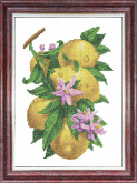 Ветка с лимонами Каролинка КБЦ-3058