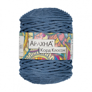 Пряжа Arachna Cord Classic цв.18 серо-голубой Arachna 81149747774, цена 1 035 руб. - интернет-магазин Мадам Брошкина