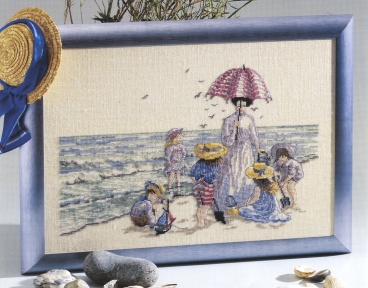 Семья на пляже Oehlenschlager 65102, цена €46 - интернет-магазин Мадам Брошкина
