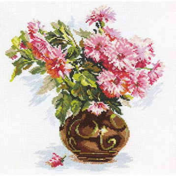 Цветущий сад. Хризантемки Алиса 2-09, цена 569 руб. - интернет-магазин Мадам Брошкина