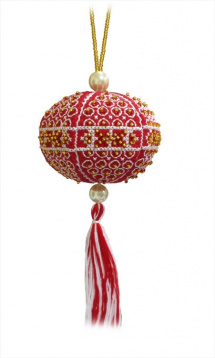 Золотой шар Zengana М-084, цена 504 руб. - интернет-магазин Мадам Брошкина