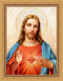 Иисус Христос Алмазная живопись АЖ.4114